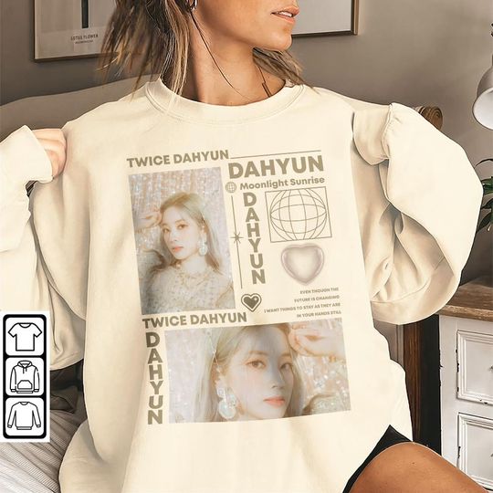 Discover Twice Shirt, Twice Dahyun Shirt, Dahyun Shirt, Kpop Album Shirt Sweatshirts T-Shirt Hoodie