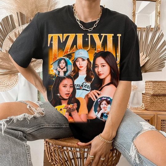 Discover Twice Sana Tzuyu Bootleg T-shirt - Twice Shirt - Kpop Shirt - Kpop Merch - Twice Clothing