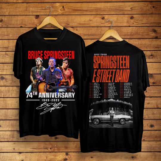 Discover Bruce Springsteen Tha.nk Y.ou Fo.r Th.e M.em.ories Shirt