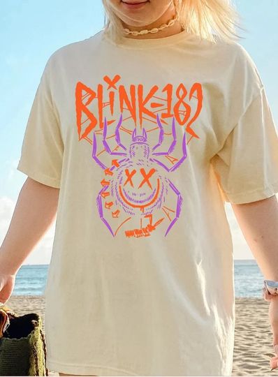 Discover Vintage B.link 182 Shirt, B.lin.k 182 World Tour, B.lin.k 182 Music Band, B.lin.k 182 Pop-Punk Band Reunite