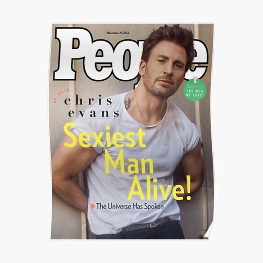 Discover 2022 Sexiest Man Premium Matte Vertical Poster