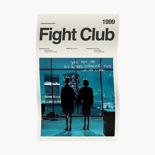 Discover Fight Club Premium Matte Vertical Poster