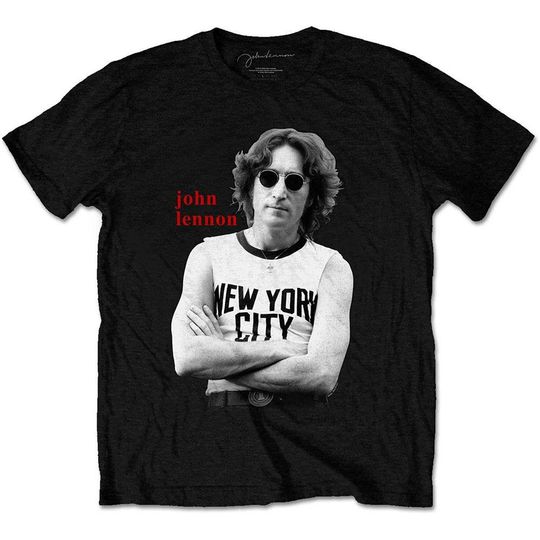 Discover jo.hn len.non Unisex T-Shirt: New York City B&W