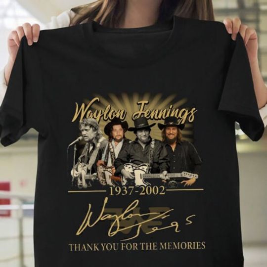 Discover Waylon Jennings Country Music Shirt
