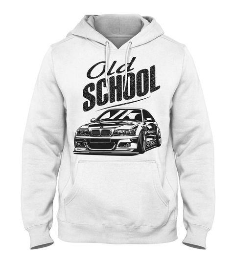 Discover Old School E46 3 Series Men's Charcoal Hoodie