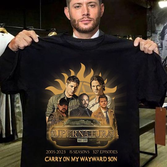 Discover Supernatural Vintage T-Shirt, Supernatural Movie Shirt