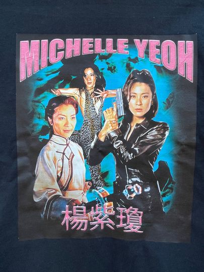 Discover Michelle Yeoh Rap Tee Shirt