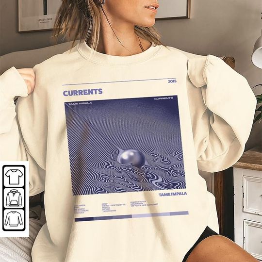 Discover Tame Impala Currents Album Tracklist Shirt, Tame Impala Tee