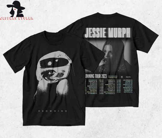 Discover Jessie Murph Sweatshirt, Drowning Tour 2023 Shirt, Jessie Murph Music Tour 2023 Shirt
