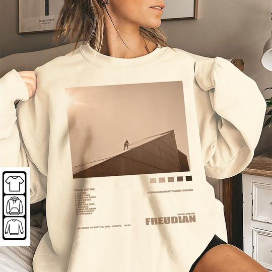 Discover Daniel Caesar - Freudian Album Tracklist Sweatshirt