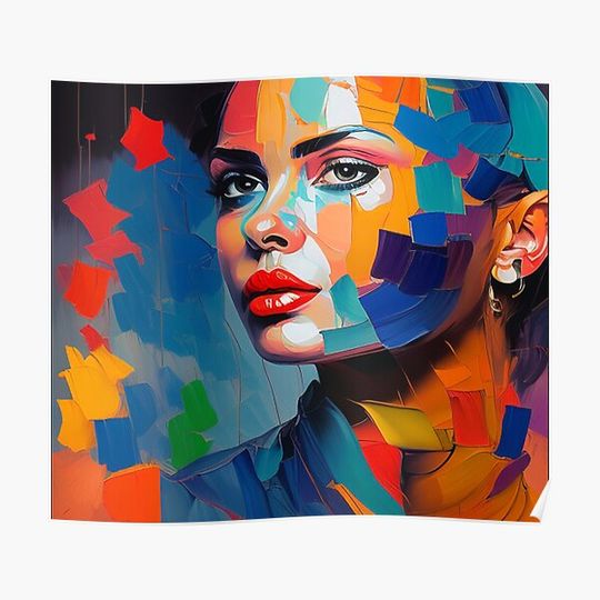Discover Oil Painting - Oil Painting Premium Matte Vertical Poster