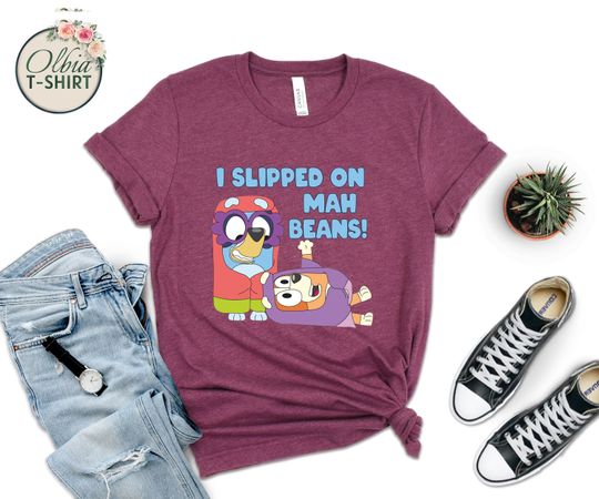 Discover I Slipped On My Beans Dad and Mom Birthday Shirt