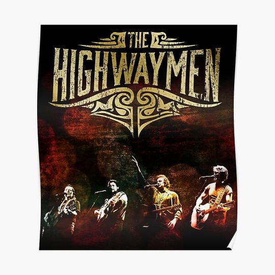 Discover the highwaymen tour 2021 panglaris Premium Matte Vertical Poster