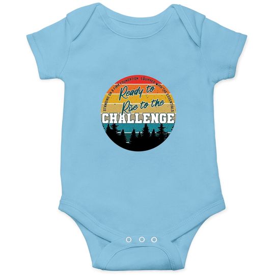 Discover Ready to Rise to the Challenge A Onesies, CC Onesies, Classical Conversations Onesies