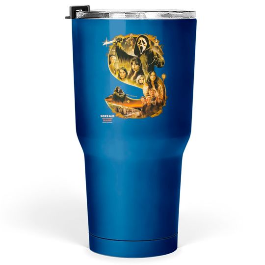 Discover Scream VI Movie Poster Tumbler 30 oz - Ghostface Fan Gift
