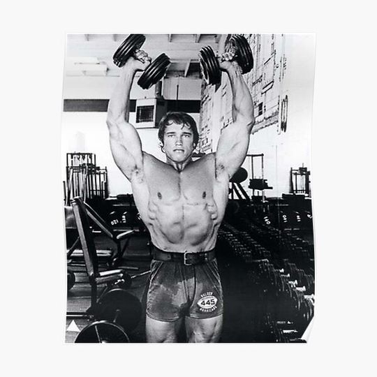 Discover Arnold Schwarzenegger Premium Matte Vertical Poster