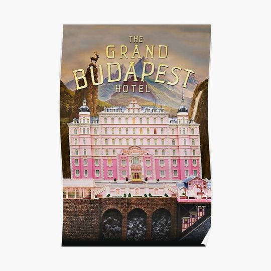 Discover The Grand Budapest Hotel Premium Matte Vertical Poster