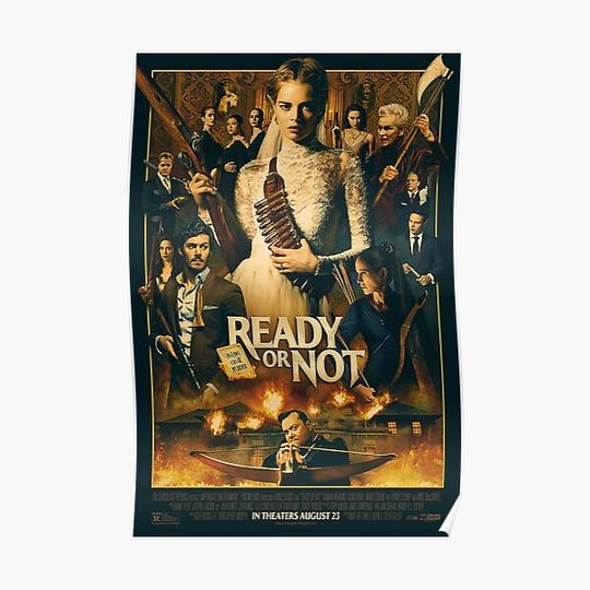 Discover Ready or Not (2019) Premium Matte Vertical Poster