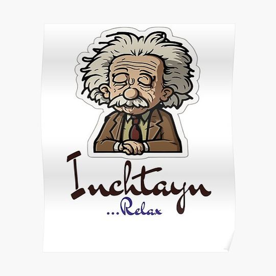 Discover Albert Einstein Poster - Inspirational Quotes