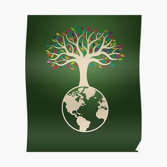Discover Earth Day Premium Matte Vertical Poster