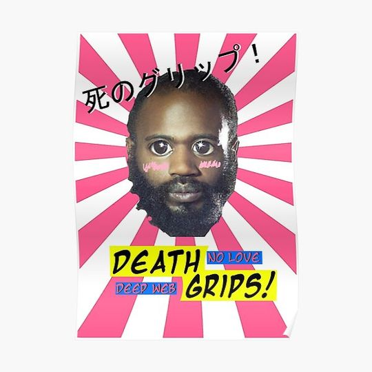 Discover Death Grips - No Love Desu Web Premium Matte Vertical Poster