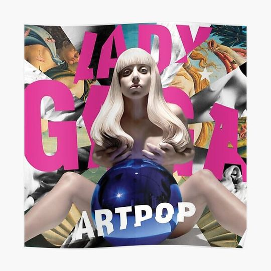 Discover Artpop Lady Poster Premium Matte Vertical Poster