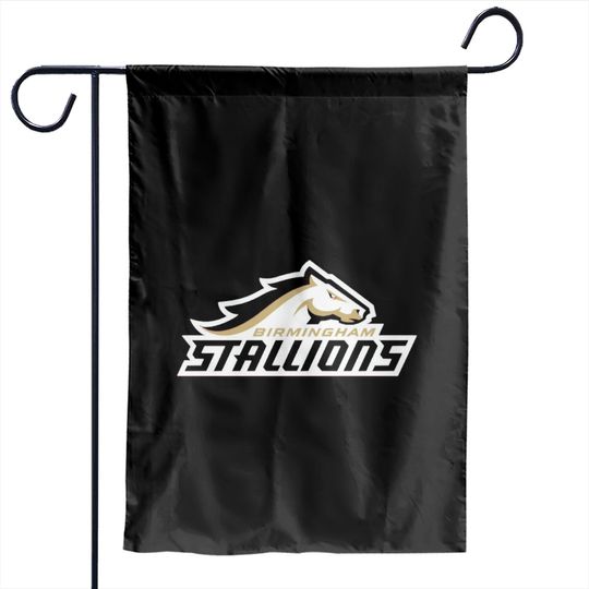 Discover Birmingham Stallions  4 Garden Flags