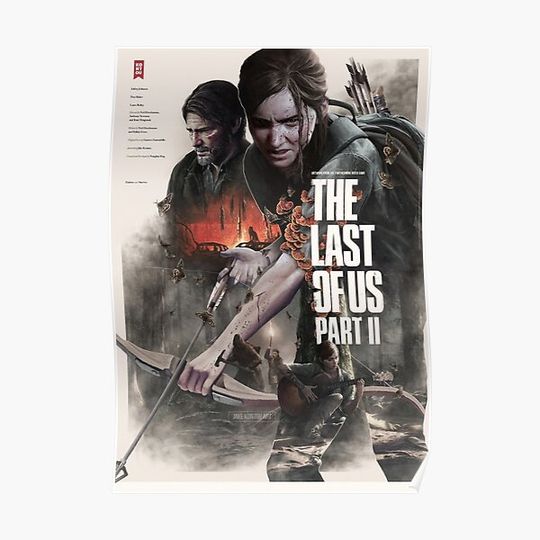 Discover The Last Of Us Part 2 Premium Matte Vertical Poster