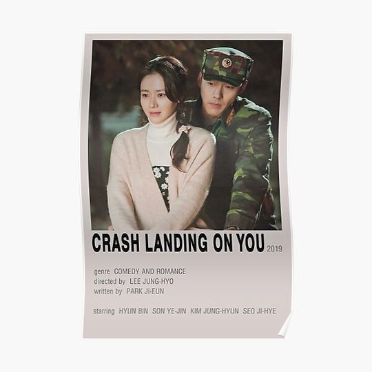 Discover CRASH LANDING ON YOU Premium Matte Vertical Poster