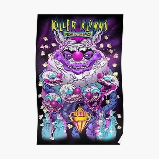 Discover Killer Klowns ftom outer space clown Premium Matte Vertical Poster