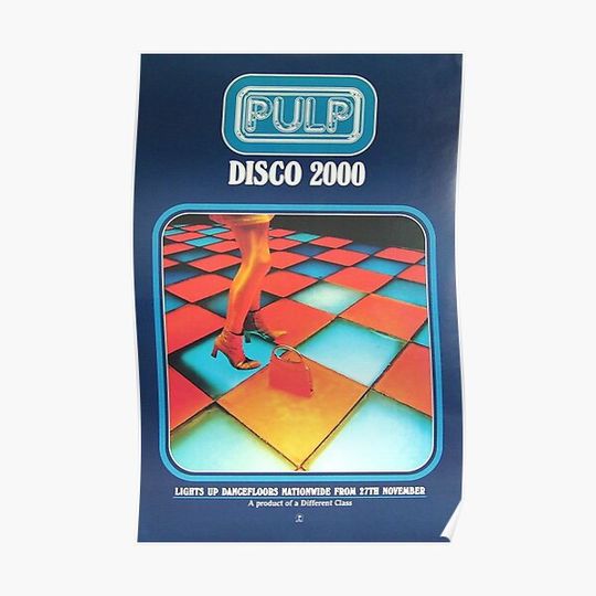 Discover pulp - disco 2000 Premium Matte Vertical Poster