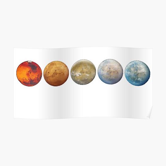 Discover elon musk occupy mars Premium Matte Vertical Poster