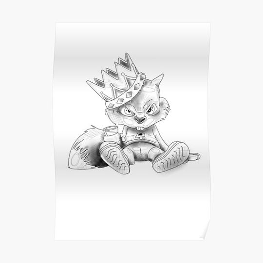 Discover Conker bad fur day Premium Matte Vertical Poster