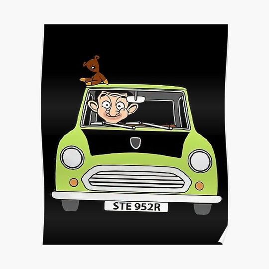Discover Mr. Bean Premium Matte Vertical Poster