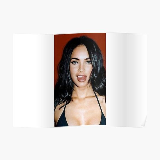 Discover Megan Fox Aesthetic Picture Premium Matte Vertical Poster