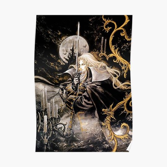 Discover Castlevania Alucard Premium Matte Vertical Poster