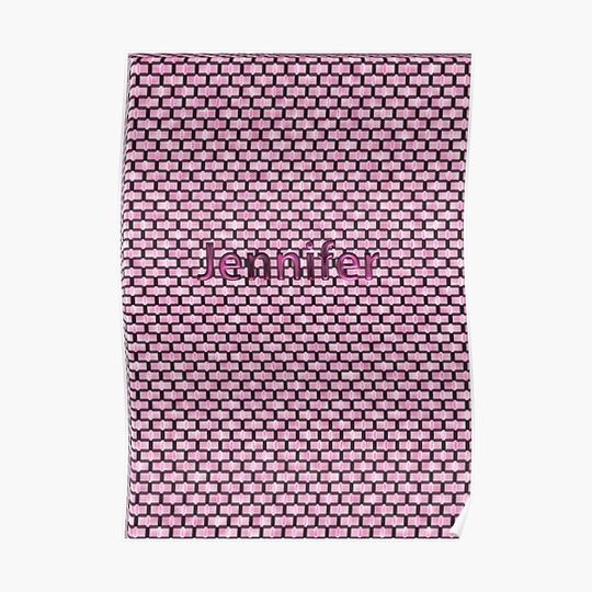Discover Jennifer Premium Matte Vertical Poster