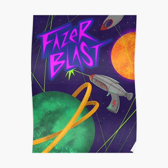 Discover Fnaf Fazer Blast Premium Matte Vertical Poster