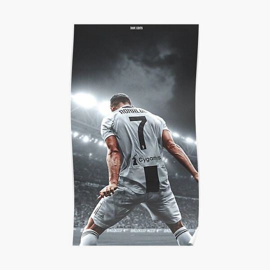 Discover Cristiano Ronaldo Fantastic Player Premium Matte Vertical Poster