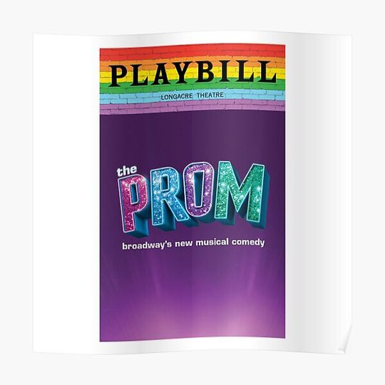 Discover Prom The Musical Premium Matte Vertical Poster