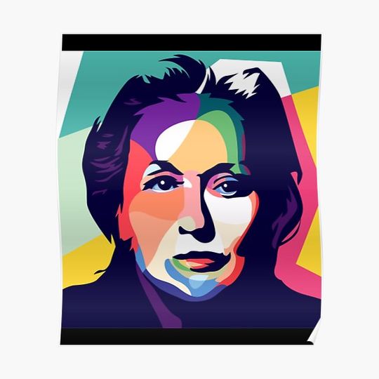 Discover Meryl streep pop art style Premium Matte Vertical Poster