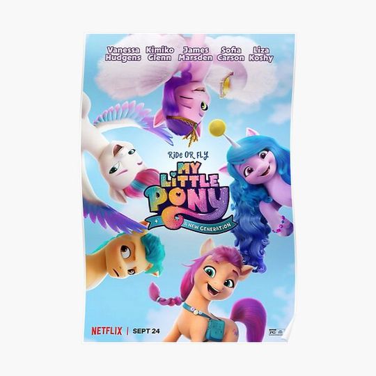 Discover My Little Pony A New Generation Premium Matte Vertical Poster