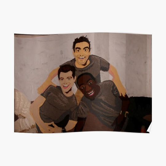 Discover New Girl - Felt Art Premium Matte Vertical Poster