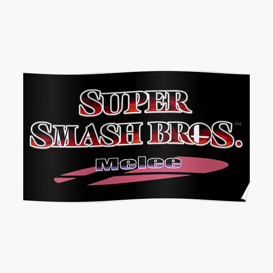 Discover Melee logo Premium Matte Vertical Poster