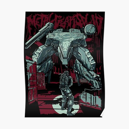 Discover Metal Gear Solid Fan Art Premium Matte Vertical Poster