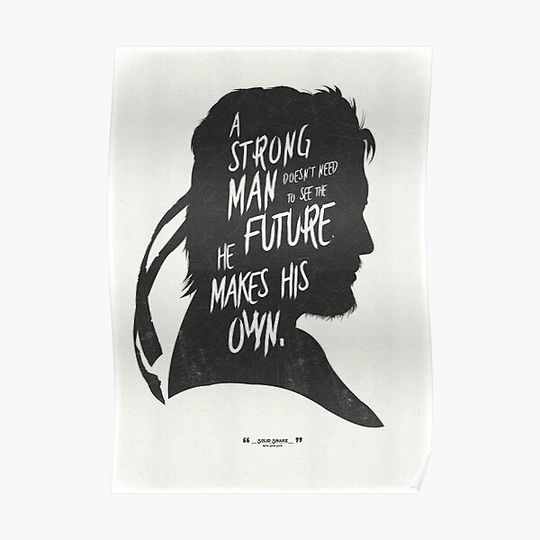Discover Metal Gear Solid Solid Snake Quote Premium Matte Vertical Poster