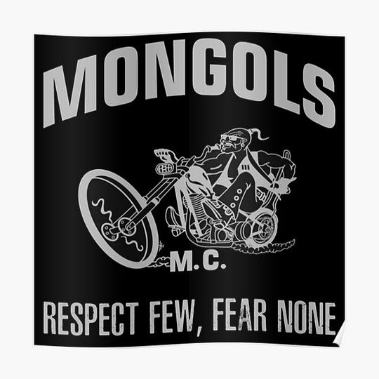 Discover The Mongols Respect Few Premium Matte Vertical Poster