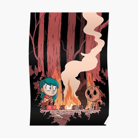 Discover Hilda and Woodman Premium Matte Vertical Poster