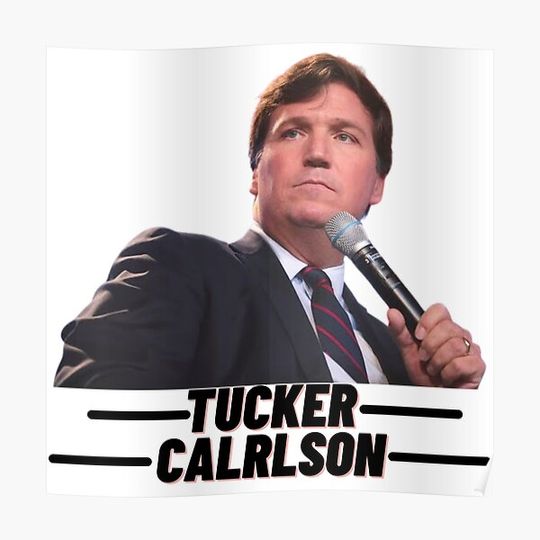 Discover Tucker carlson Premium Matte Vertical Poster