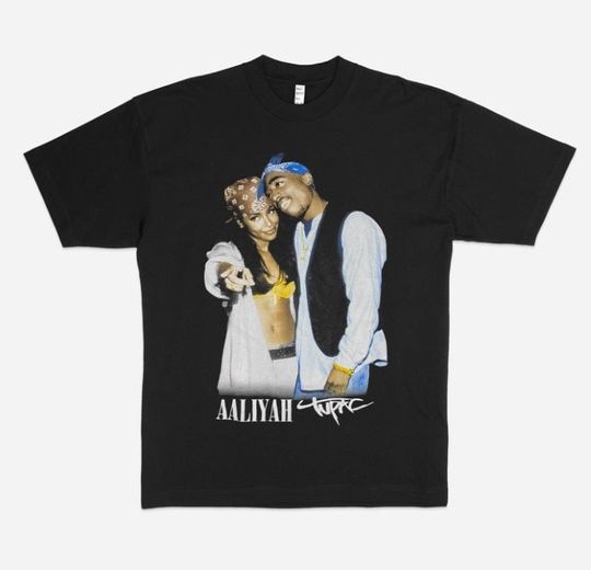 Discover Aaliyah & Tupac T-Shirt